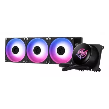 All-in-One-nestekylmälaite MSI MPG CORELIQUID P13 — 120 mm tuuletin, 3 tuulettimen jäähdytin, LGA 1851-tuki, musta
