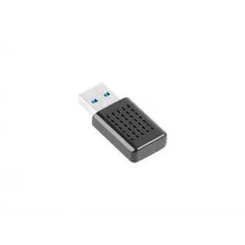 Langaton USB-verkkosovitin LANBERG NC-1200-WI, WLAN USB 2.0, 2 sisäistä 2 dBi antennia, jopa 5000 Mbit/s