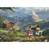 Thomas Kinkade Studios: Disney - Mickey & Minnie Alpeilla, palapeli 1000 palaa