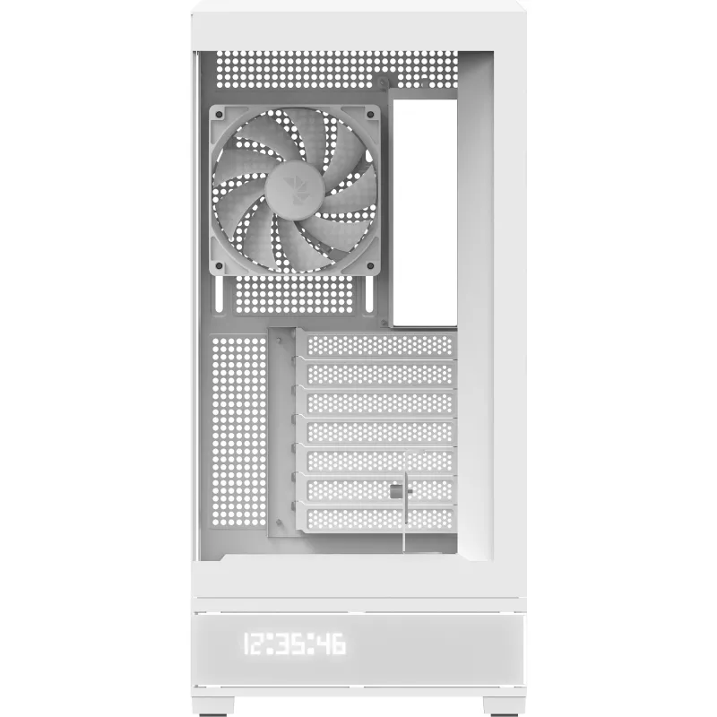 Tietokonekotelo AeroCool Geh Midi P500B-Digi valkoinen