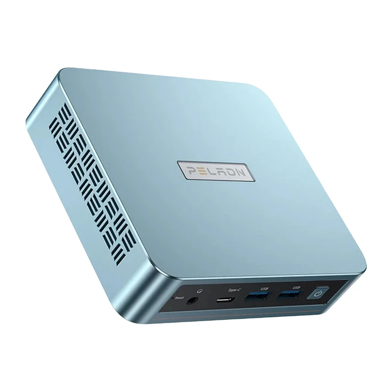 Mini-PC Peladn WI-6 N150 — 16 GB RAM, 512 GB SSD, kompakti pöytätietokone