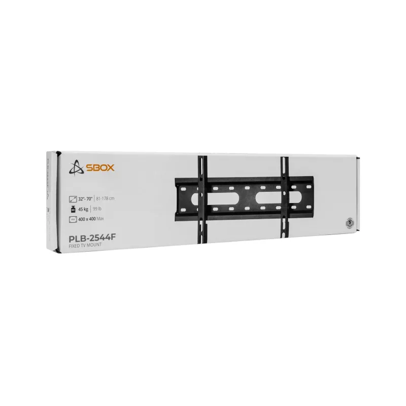 TV-seinäteline SBOX PLB-2544F-2 32–70 tuuman televisioille, enintään 45 kg, VESA 400x400