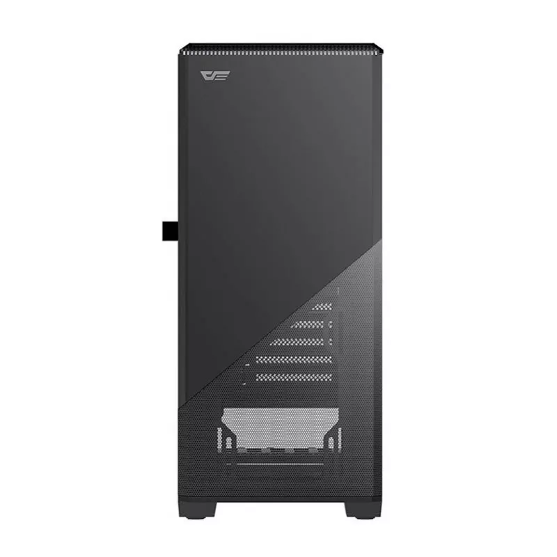 Darkflash DK151 LED -tietokonekotelo (musta) + 3 RGB-tuuletinta