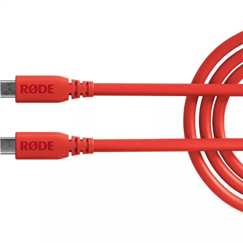 Rode SC27-R USB-C–USB-C-kaapeli, USB 3.2 Gen1, punainen (2 m, PD)