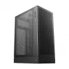 PC-kotelo DeepCool CH170 PLUS Tower musta – micro-ATX/mini-ITX, karkaistu lasi, USB-C, virtalähde ylhäällä