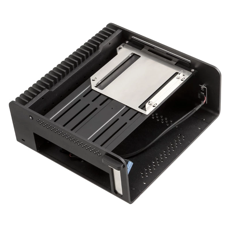 Streacom ST-FC8B Alpha Optical fanless HTPC-kotelo + 120 W virtalähde