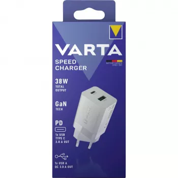 Sisälaturi Varta 57955 101 111 Universal valkoinen AC pikalataus