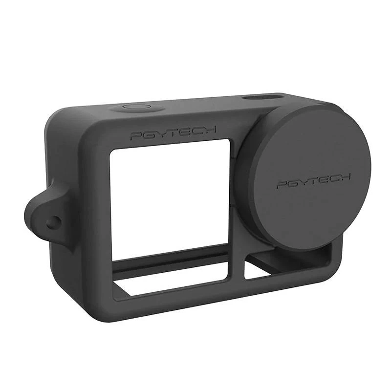 Kamerakotelo PGYTECH OSMO ACTION 3 silikonikuori musta