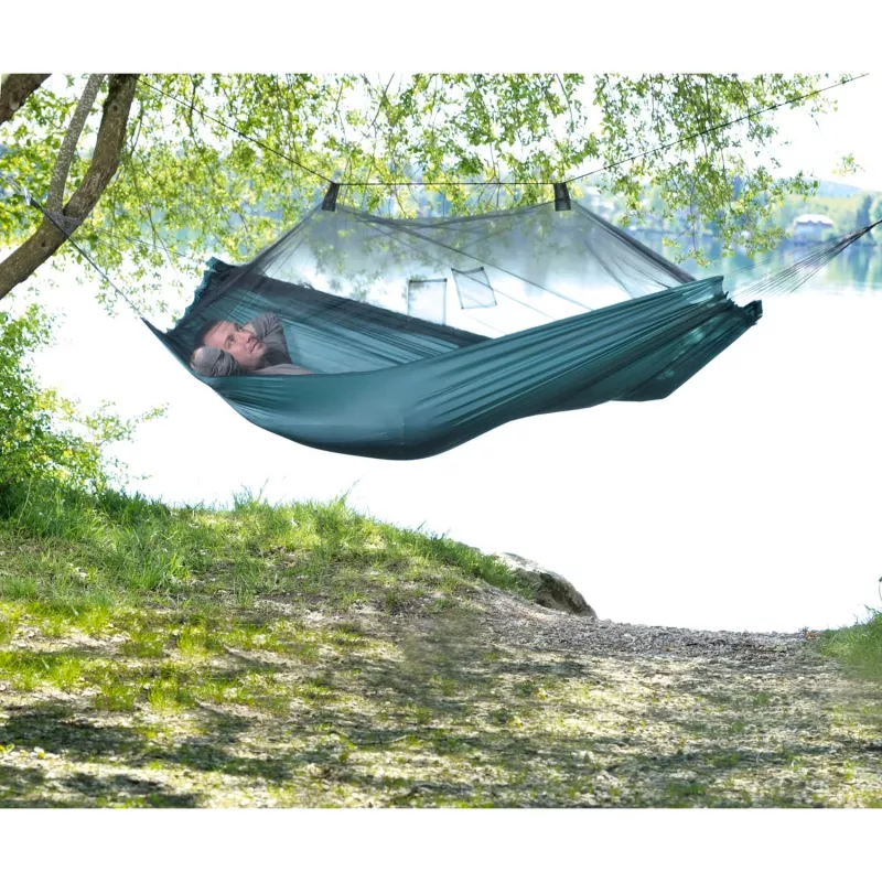 Moskito-Traveller AZ-1030200, retkeilyriippumatto vihreä
