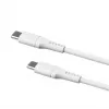 USB-C–USB-C-kiinteä kaapeli FIXED FIXDLS-CC2-WH, 2 m, 60 W