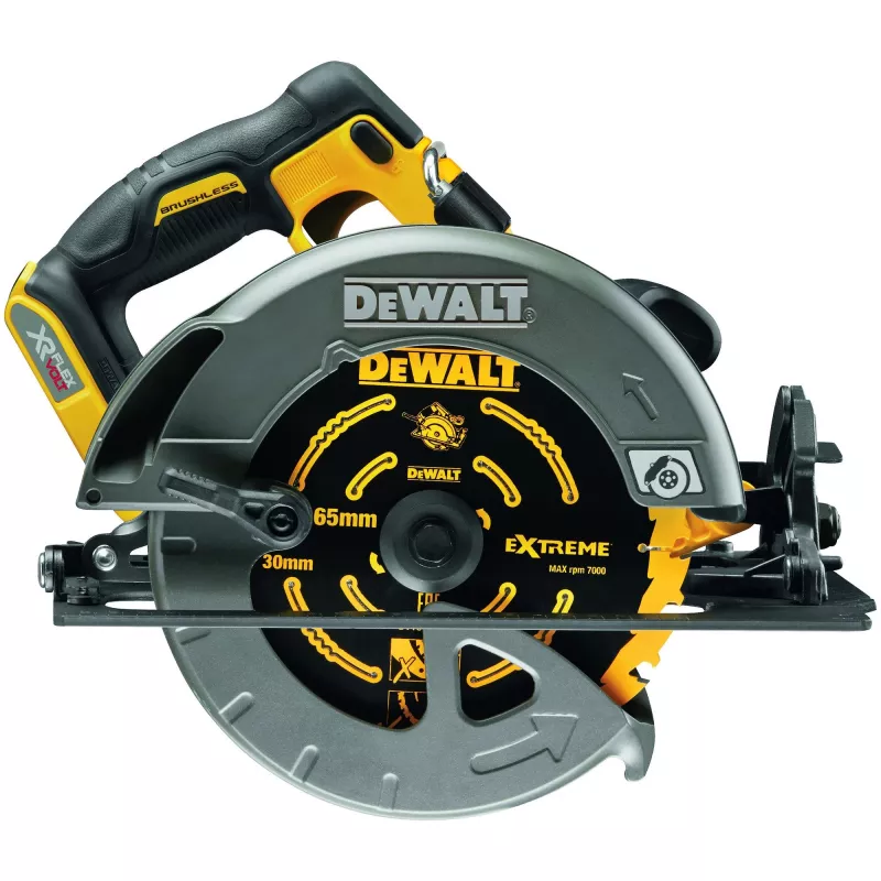 Akkukäyttöinen käsipyörösaha DeWalt DCS578NT — langaton käsipyörösaha, 1 kpl