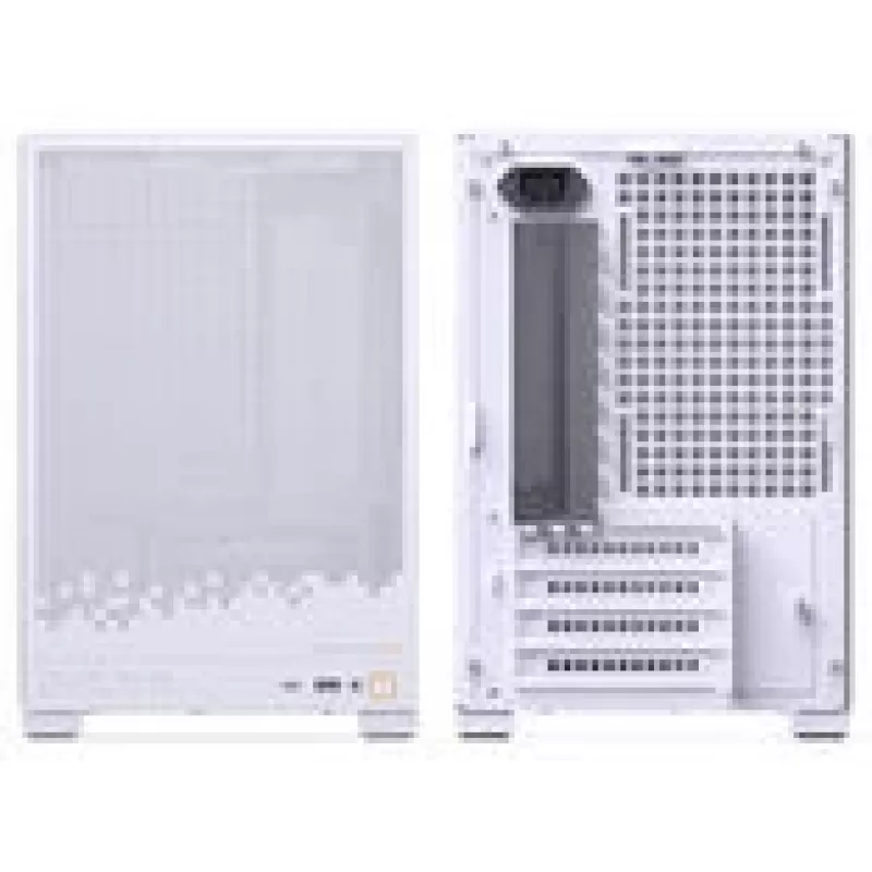 Jonsbo D32 STD Mesh Mini -tietokonekotelo mATX – valkoinen