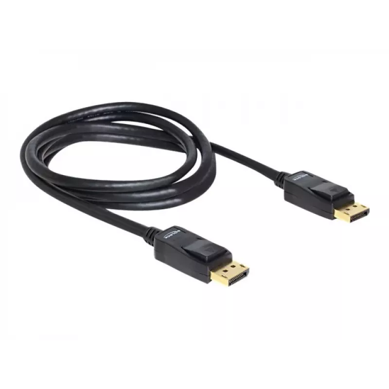 DisplayPort-kaapeli DeLOCK 82585 2 m musta