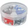 Knipex 97 99 908 johdinpäätteiden valikoima täysieristetty harmaa, punainen, musta, sininen 200 kpl