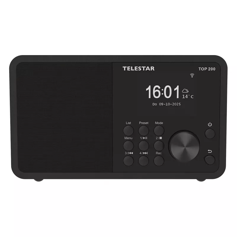 TELESTAR TOP 200 musta monitoimiradio kiinteä