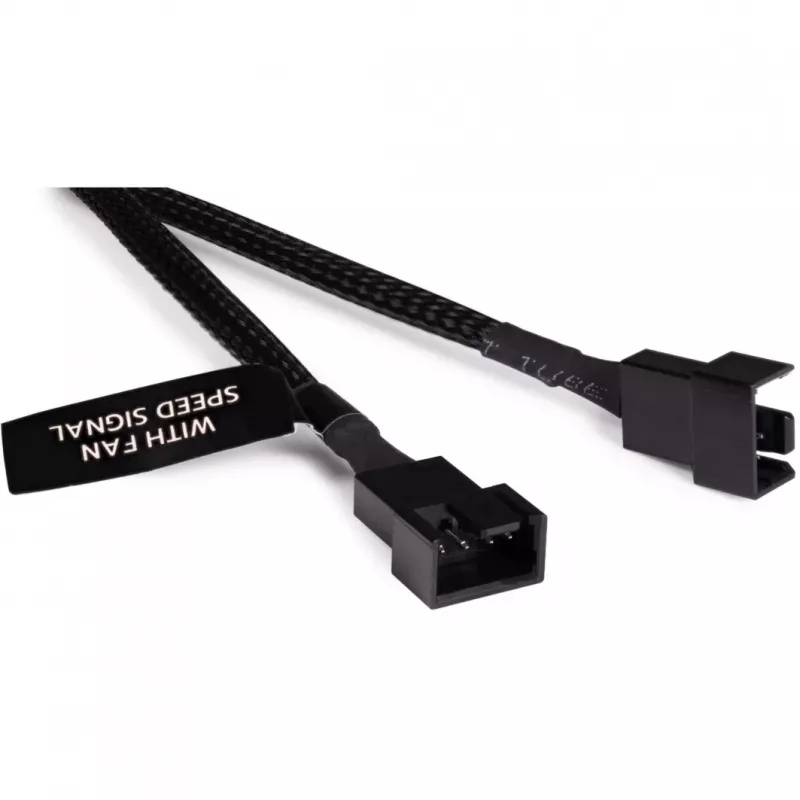 Kaapelin jatko Alphacool 18673 muovi musta 150 mm