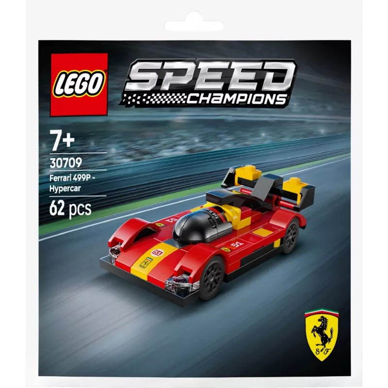 LEGO rakennuslelu Speed Champions Ferrari 499P supersportauto polybag 30709