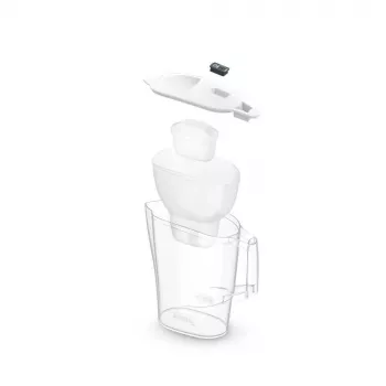 Brita Aluna 2,4 l kannu + 2 Maxtra-patruunaa valkoinen