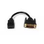 DVI–HDMI-sovitin Garbot 31.20.9001 — 15 cm kaapeli, musta