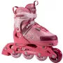 Inline-luistimet HUDORA Mia 2.0 säädettävä koko 37–40, pinkki