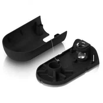 Ubiquiti musta seinäkiinnike, joka kiinnittää G5 Turret Ultran seinään, kulmaan TAI mastoon
