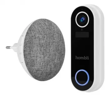 Hombli älykäs ovikello 2 (valkoinen) + gong