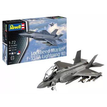 Muovimalli Lockheed Martin F-35A Light 1/72