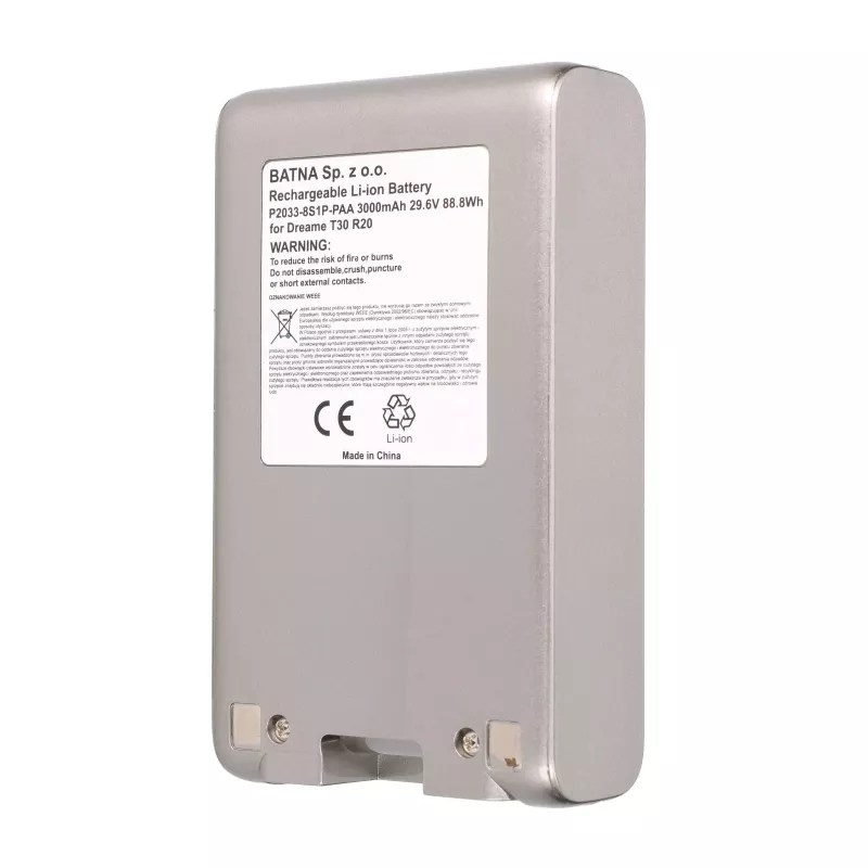 Akku Dreame-pölynimuriin T30 R20 21,6V