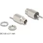 DeLOCK DC-liitin 5,5 x 2,1 mm kojerasia juotosversio 20 V 10 A
