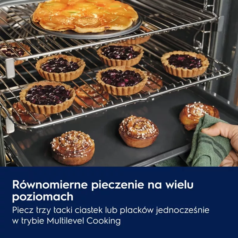 Kalusteisiin asennettava uuni ELECTROLUX EOF5H50BZ, sähköuuni