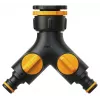 Fiskars 1027061 puutarhaletkun liitin hanaliitin musta, oranssi 1 kpl
