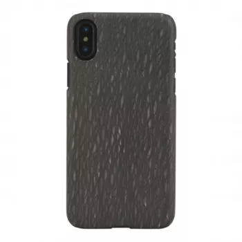 Puhelinkotelo man and wood iPhone X/XS:lle — musta Carbalho-kotelo