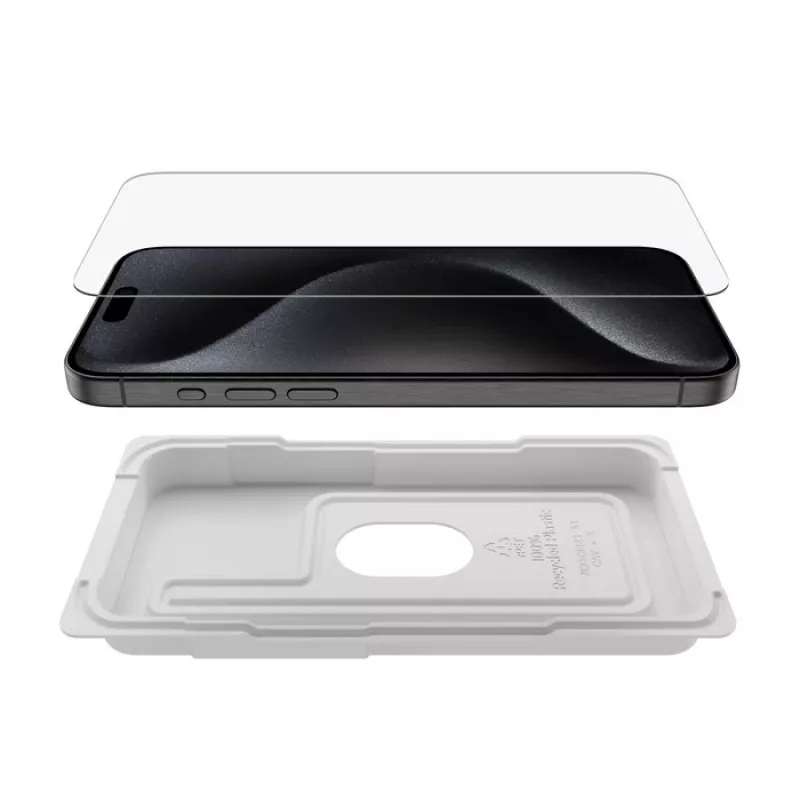 Näytönsuojakalvo Belkin ScreenForce iPhone 15 Pro Max karkaistu lasi