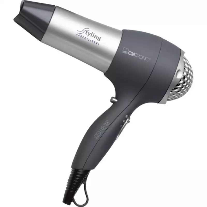 Hiustenkuivaaja Clatronic HTD 3055 2000W harmaa/hopea