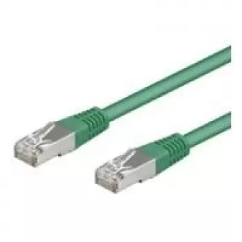 Wentronic Goobay CAT 5e -patch-kaapeli, F/UTP, vihreä, 10 m - CCA kupariseos (50185)