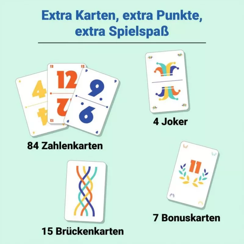 Elfer raus Extra, korttipeli