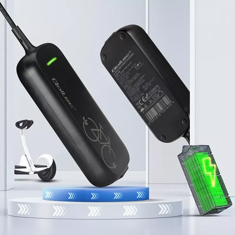 Laturi QOLTEC sähköpyörä Bosch 50762 36V/42V 2A