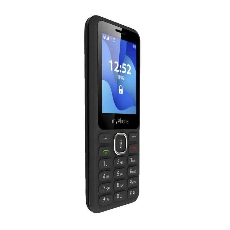 Matkapuhelin MYPHONE myPhone 6320, 2,4 inch näyttö, Dual-SIM, 1000 mAh, Bluetooth, FM-radio, musta