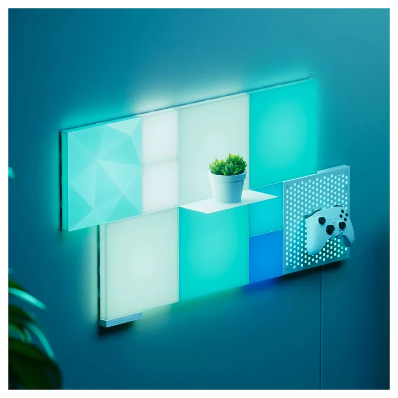 Nanoleaf Blocks Textured Squares Expansion Pack N8100E00-2TBS, 2 paneelia