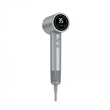 Hiustenkuivaaja DENVER HDD-1400S 1400 W, hopea, 110–240 V, kaapeli 1,8 m, 70×89×280 mm
