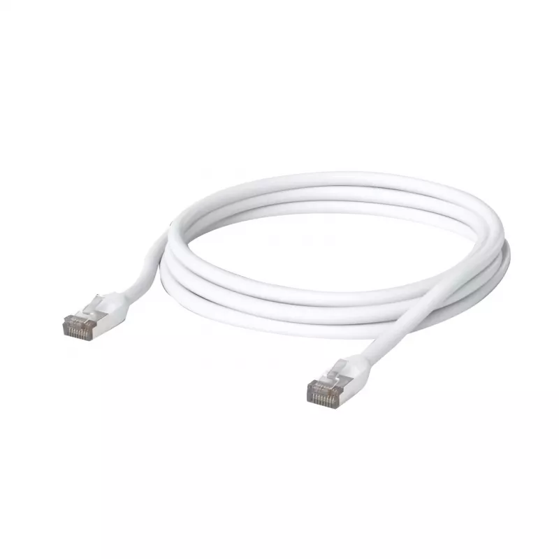 Verkkokaapeli Ubiquiti UACC-CABLE-PATCH-OUTDOOR-3M-W RJ-45 Cat5e 3 m valkoinen S/UTP TPE