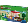 LEGO Minecraft setti 21275 TNT-viidakkotalo rakennuslelu, 287 osaa, 2 minihahmoa, 8+ vuotta