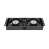 Jäähdytystuuletin Extralink 2 FANS ROOF COOLING UNIT 220V AC musta metalli