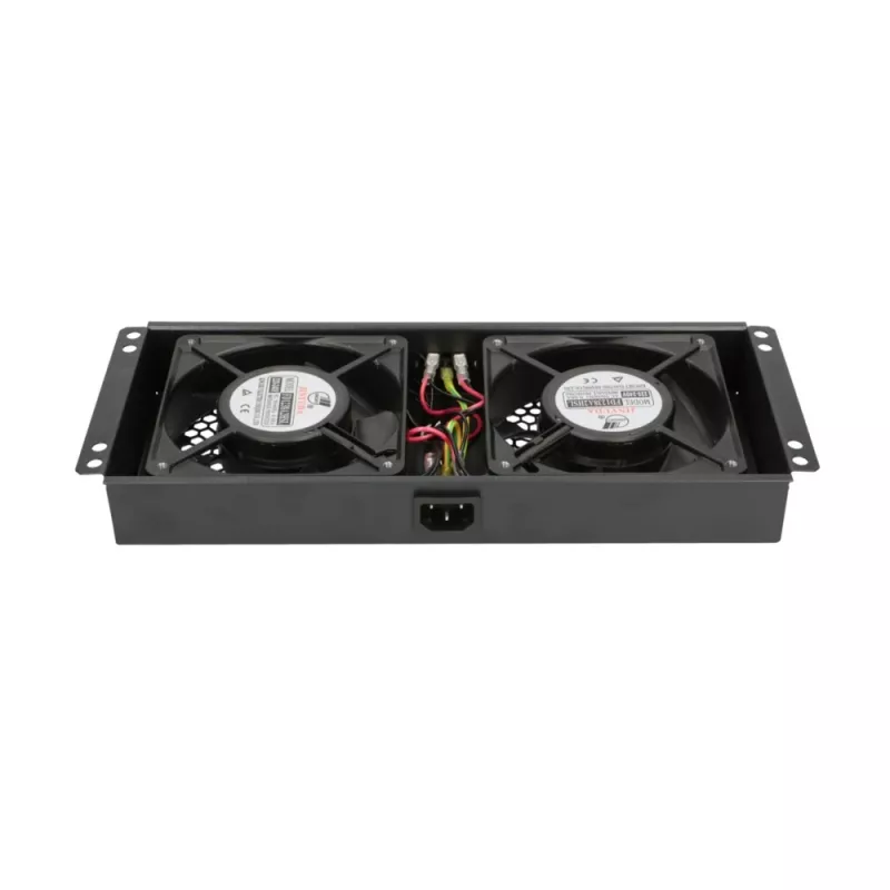 Jäähdytystuuletin Extralink 2 FANS ROOF COOLING UNIT 220V AC musta metalli