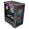 Tacens Mars MC-VORTEX mATX-kotelo, musta, 3 x 120 mm FRGB-tuuletinta