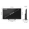 Sharp 32HF3865E 32 tuuman Smart TV Google TV:llä