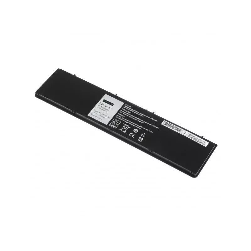 Green Cell DE93 -akku DELL Latitude E7440 -kannettavalle, Li‑Ion 7,4V 4500mAh, 4 kennoa, musta
