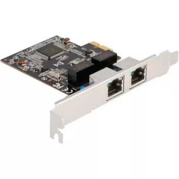 Delock PCI Express x1 -kortti 2 x RJ45 Gigabit LAN RTL8111 (88615)