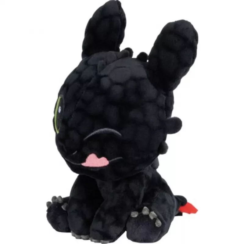 Dragons: Toothless, happy, pehmolelu 18 cm