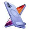 Suojakotelo Torras Pstand Series iPhone 16:lle — sininen, ohut istuvuus integroidulla jalustalla